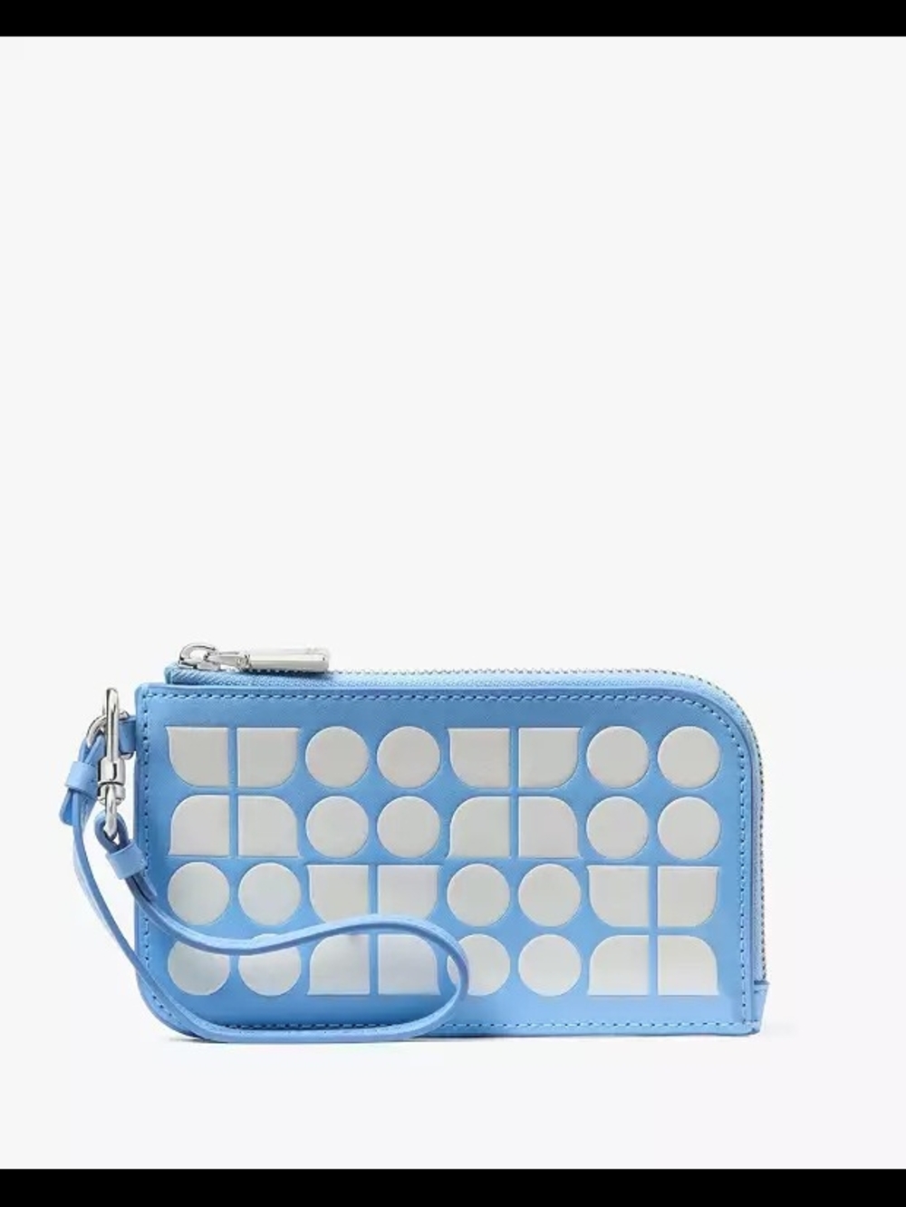 Kate Spade Noel Print Astral Blue Essential Wristlet - RETIRED!